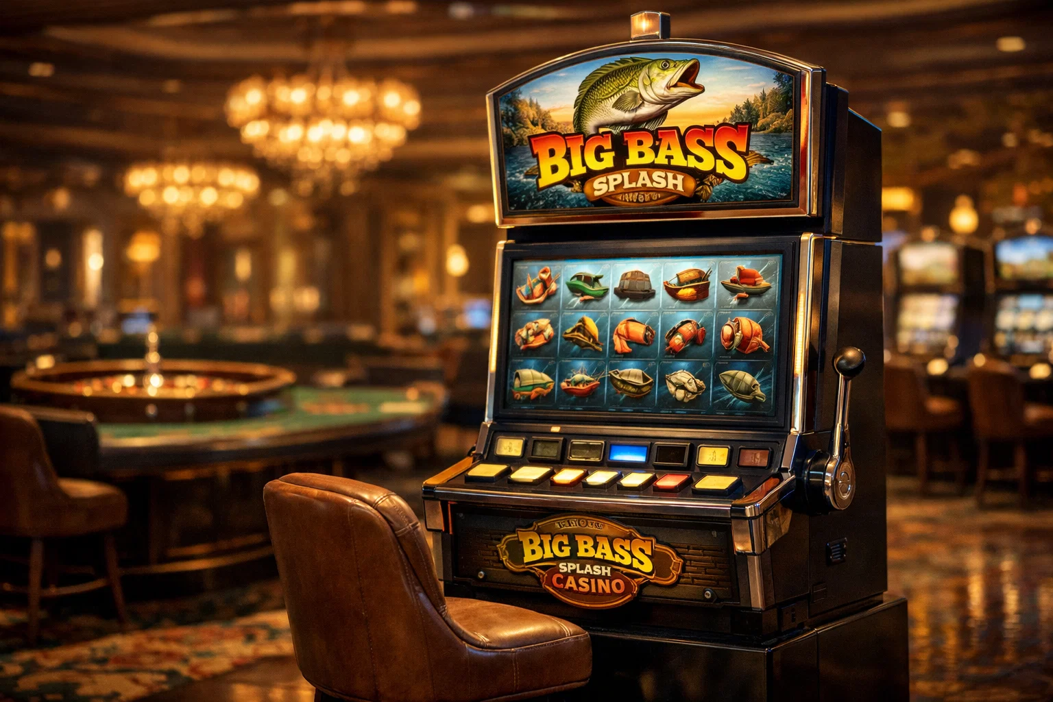 Big bass bonanza splash game fishing